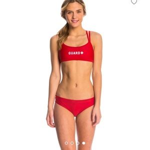 Sporti Lifeguard Racer Two Piece Swimsuit M